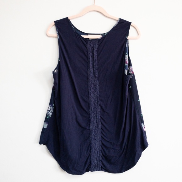 Knit Back Blouse - Picture 2 of 2